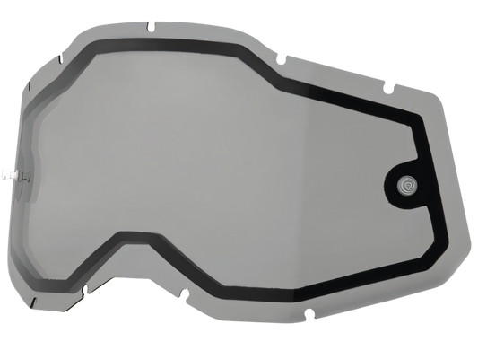 100% Accuri 2 & Strata 2 Replacement Dual Lens - Goggle Lens - mx4ever