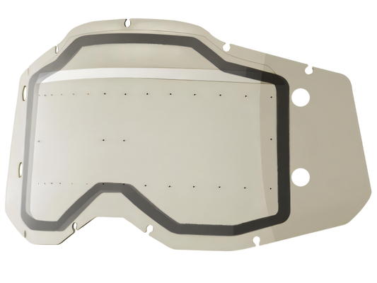 100% Accuri 2 & Strata 2 Forecast Replacement Dual Lens - Goggle Lens - mx4ever