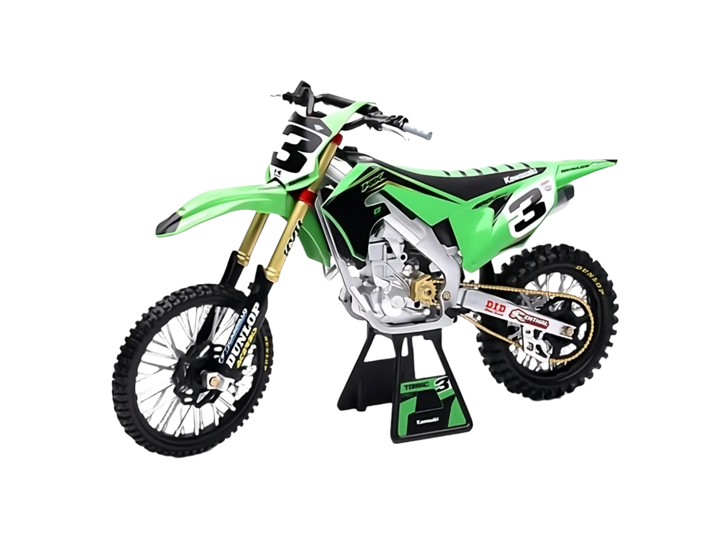 New Ray 1:12 Eli Tomac Factory Kawasaki KX 450 Toy - Toy - mx4ever
