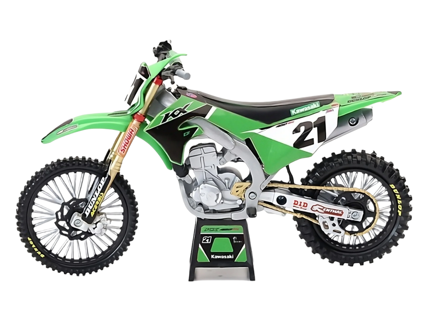 New Ray 1:12 Jason Anderson Factory Kawasaki KX 450 Toy - Toy - mx4ever