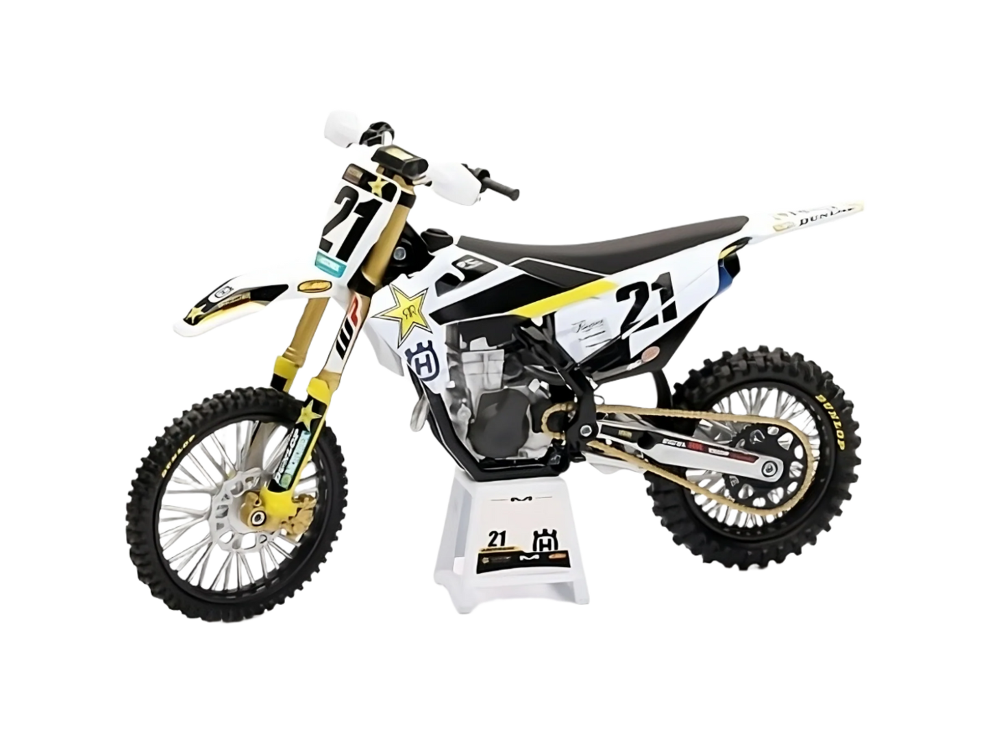 New Ray 1:12 Jason Anderson Rockstar Energy Husqvarna FC 450 Toy - Toy - mx4ever