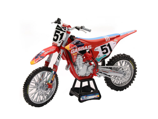 New Ray 1:12 Justin Barcia TLD Red Bull Gas Gas MCF 450 Toy - Toy - mx4ever