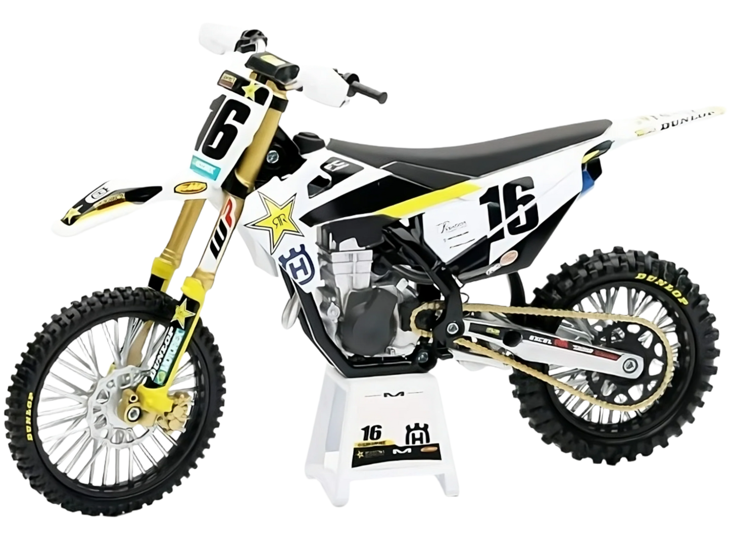 New Ray 1:12 Zach Osborne Rockstar Energy Husqvarna FC 450 Toy - Toy - mx4ever