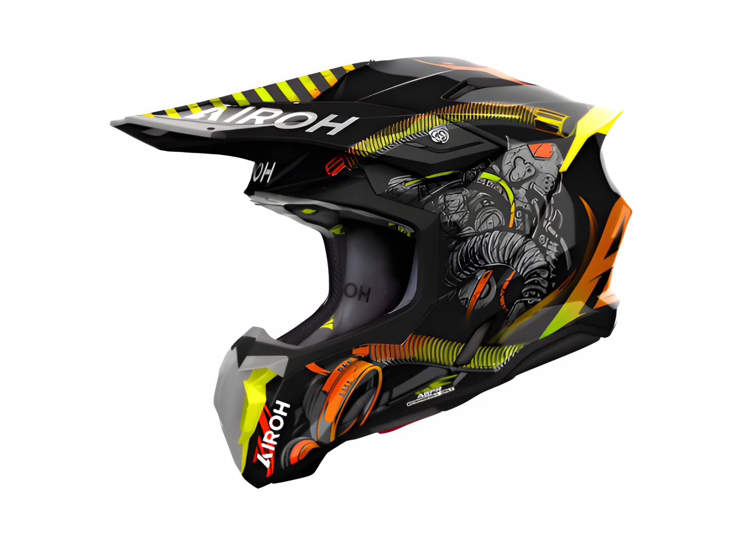 Airoh Twist 3 Toxic Helmet - Helmet - mx4ever