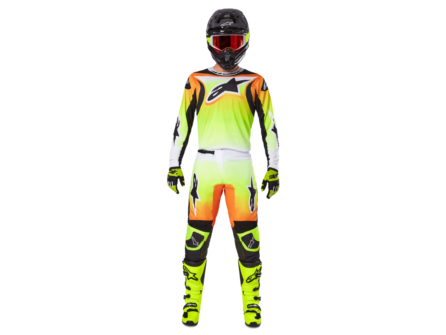 Alpinestars Fluid Wurx Gear Set 25 - Adult gear set - mx4ever