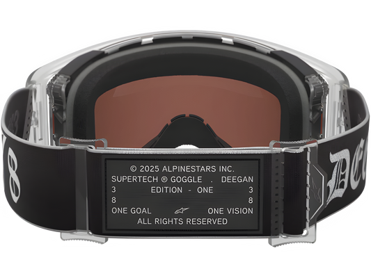 Alpinestars Limited Edition DNGR38 XXV Goggle 26 - Supertech Goggle - mx4ever