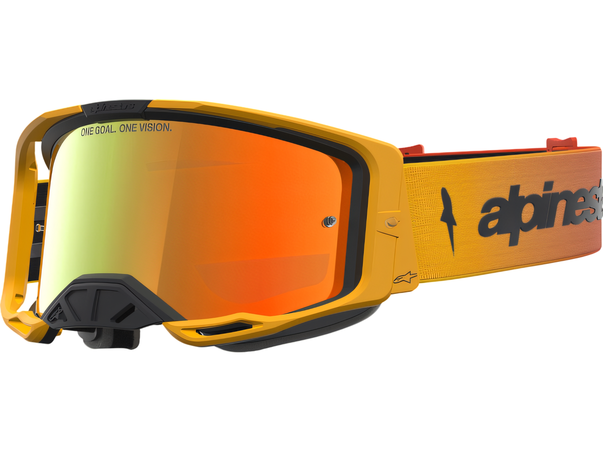 Alpinestars Vision 8 Amber Goggle 27 - Vision 8 Goggle - mx4ever