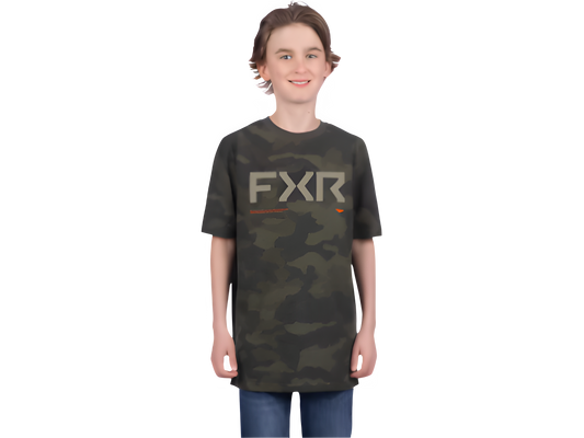 FXR Youth Hydrogen Premium T-Shirt 25 - Youth hoodies & t-shirts - mx4ever