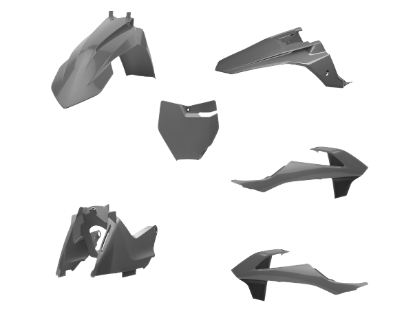 Polisport Mini KTM Plastics Kit - Plastics Kit - mx4ever