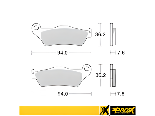 ProX Maxi Standard Front Brake Pads - Brakes - mx4ever