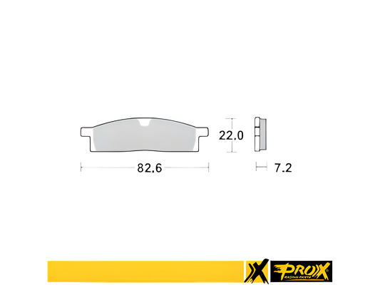ProX Mini Standard Front Brake Pads YZ65-85cc - Brakes - mx4ever