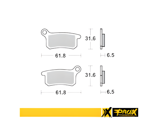 ProX Mini Standard Brake Pads 65-85cc - Brakes - mx4ever