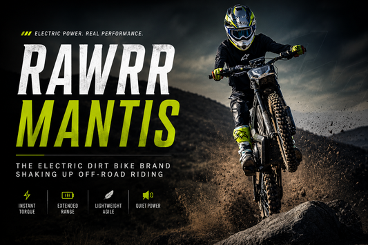 RAWRR Mantis: The Electric Dirt Bike Brand Shaking Up Off-Road Riding