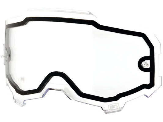 100% Armega & Armatic Replacement Dual Lens - Goggle Lens - mx4ever