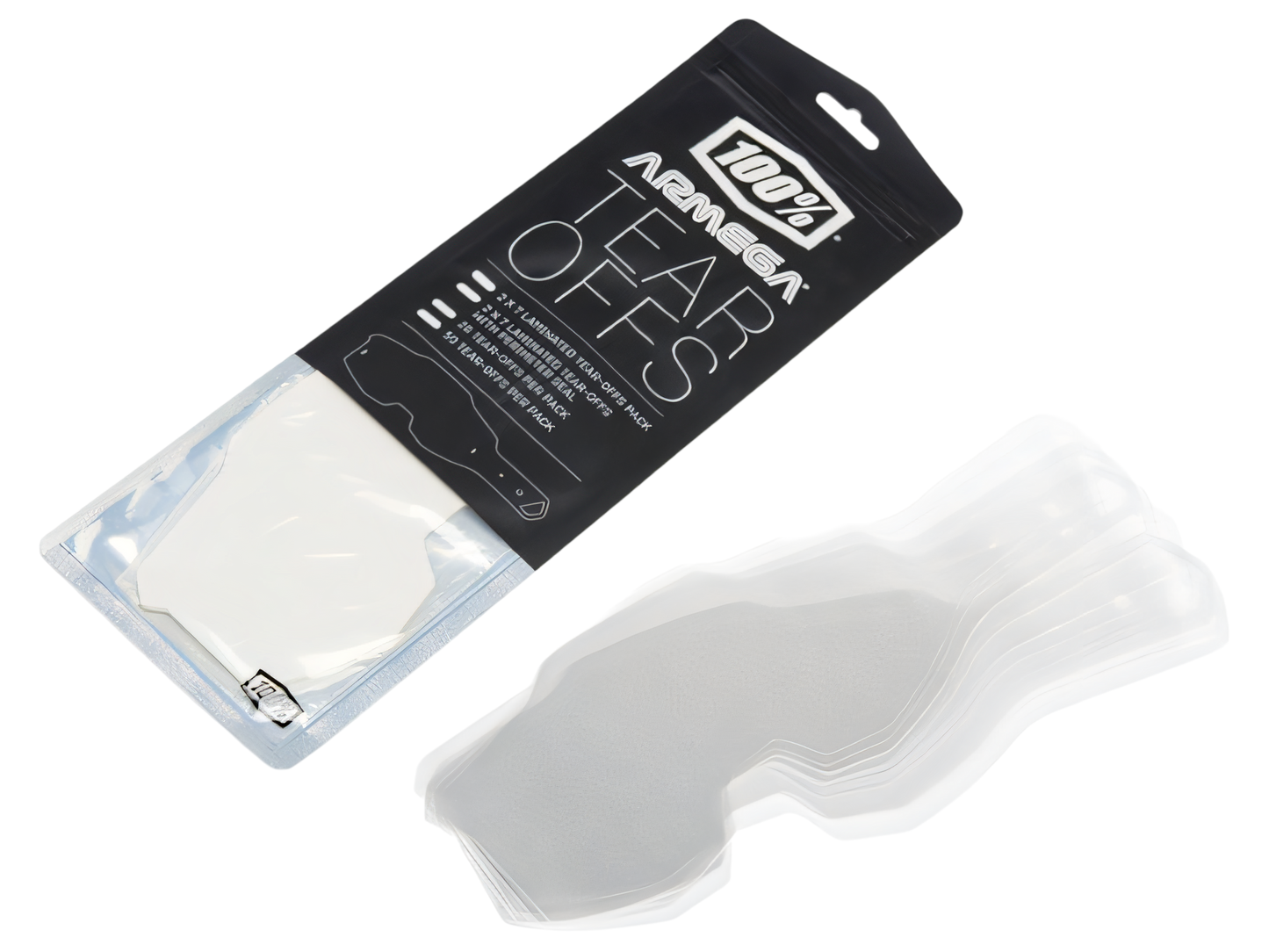 100% Armega & Armatic Tear-Off - Goggle Accessories - mx4ever