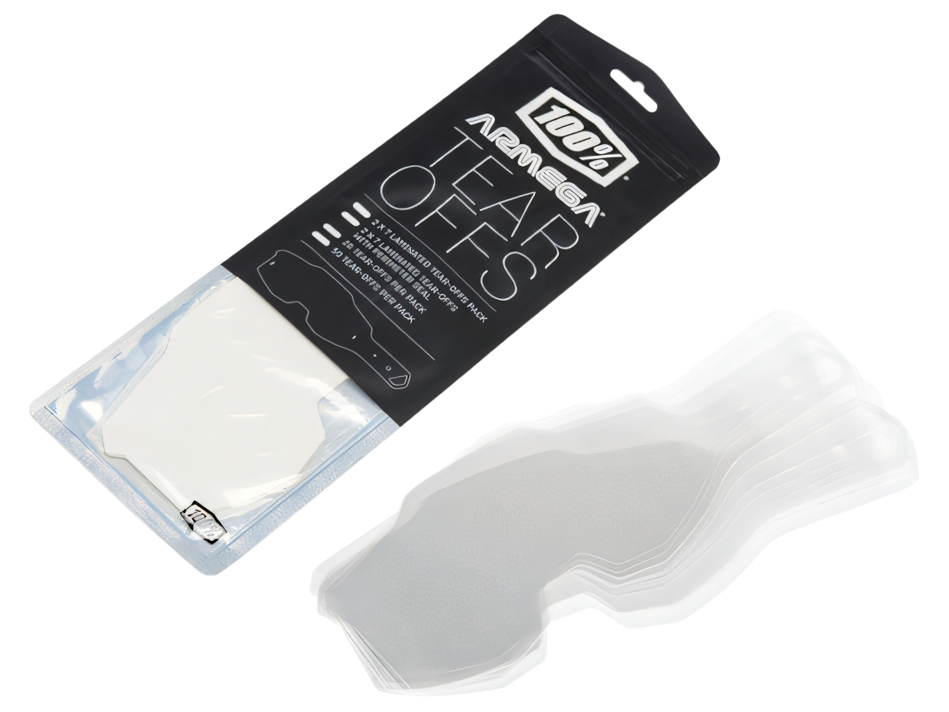 100% Armega & Armatic Tear-Off - Goggle Accessories - mx4ever
