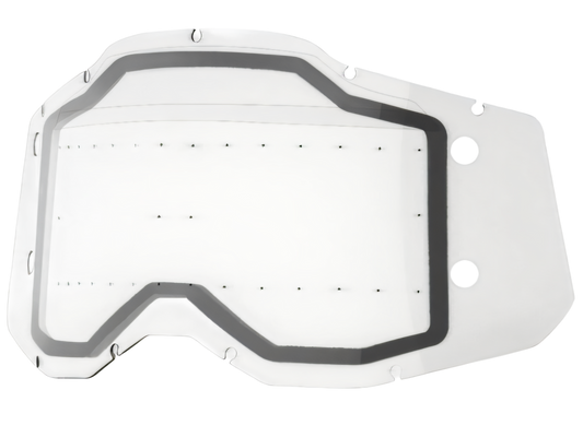 100% Accuri 2 & Strata 2 Forecast Replacement Dual Lens - Goggle Lens - mx4ever