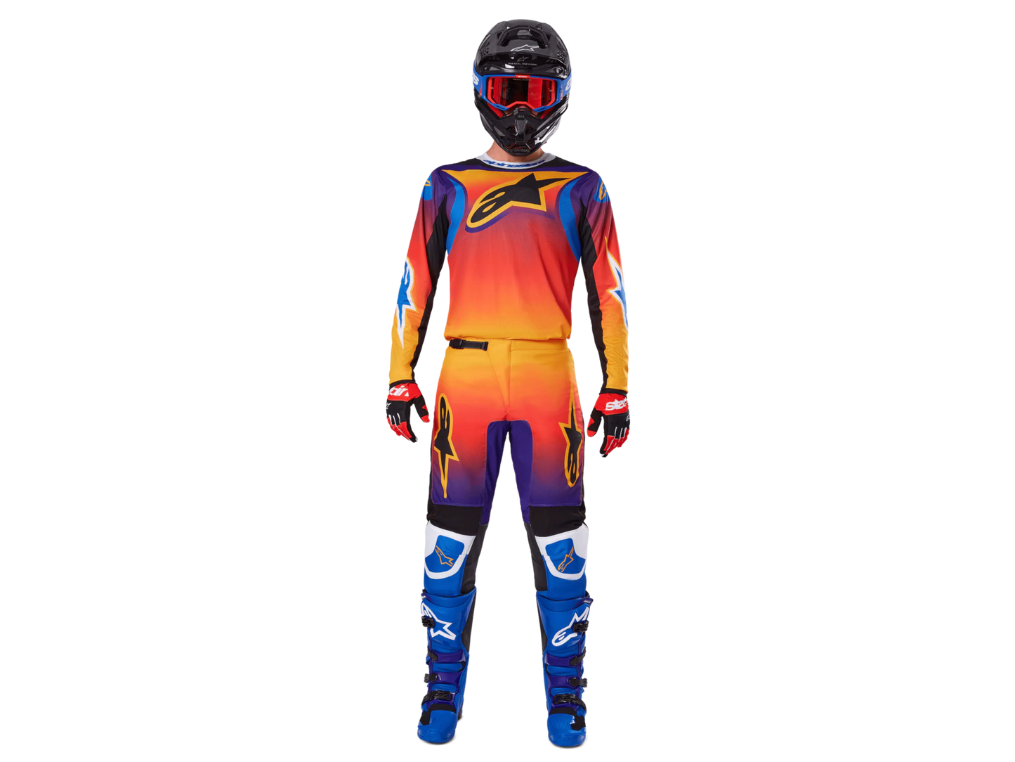 Alpinestars Fluid Wurx Gear Set 25 - Adult gear set - mx4ever