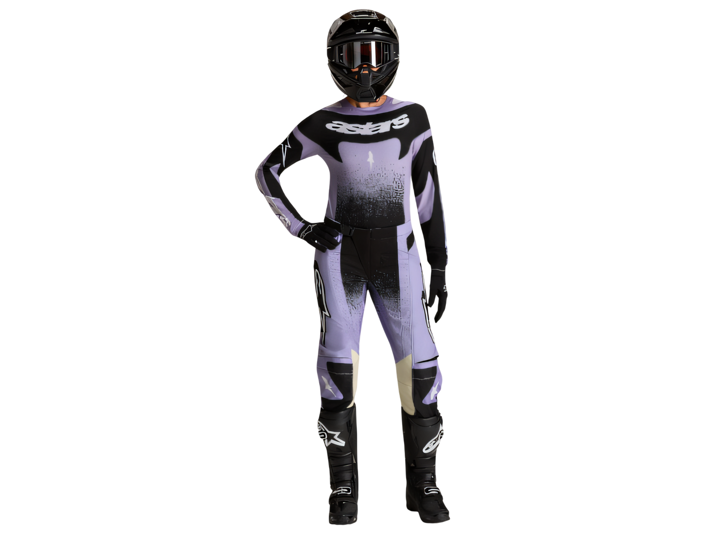 Alpinestars Woman Stella Techstar Swan Gear Set 27