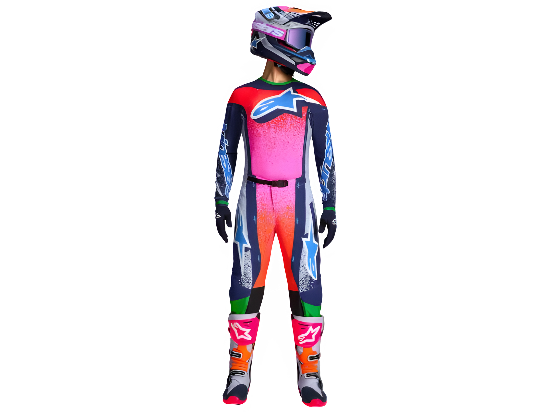 Alpinestars Limited Edition Supertech Records Gear Set 26 - Adult gear set - mx4ever