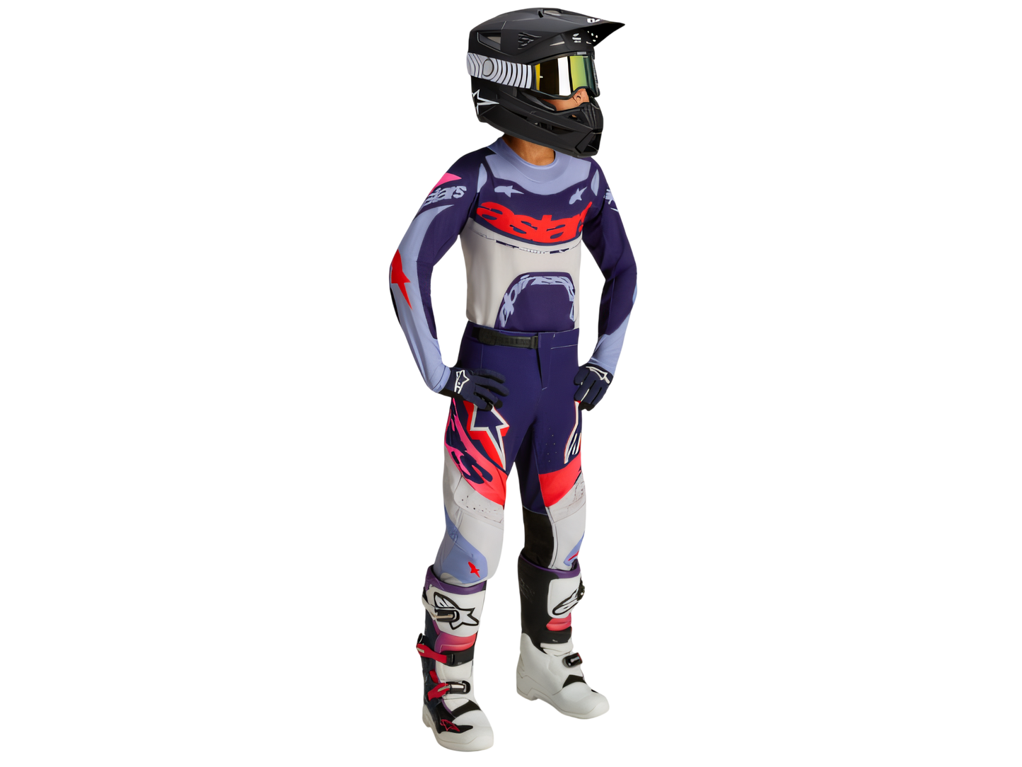Alpinestars Ungdom Supertech Dyna Sæt 27