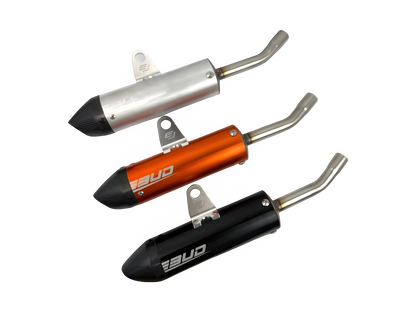 BUD Racing Aluminium Lyddæmper til 2 Takts Maxi Modeller