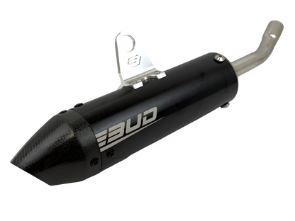 BUD Racing Aluminium Lyddæmper til 2 Takts Maxi Modeller