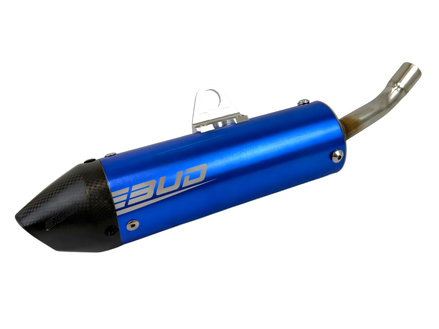 Bud Racing Aluminium Maxi Exhaust Silencer (2-Stroke) - Exhaust - mx4ever