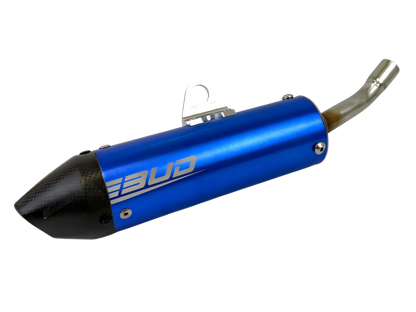 Bud Racing Aluminium Maxi Exhaust Silencer (2-Stroke) - Exhaust - mx4ever