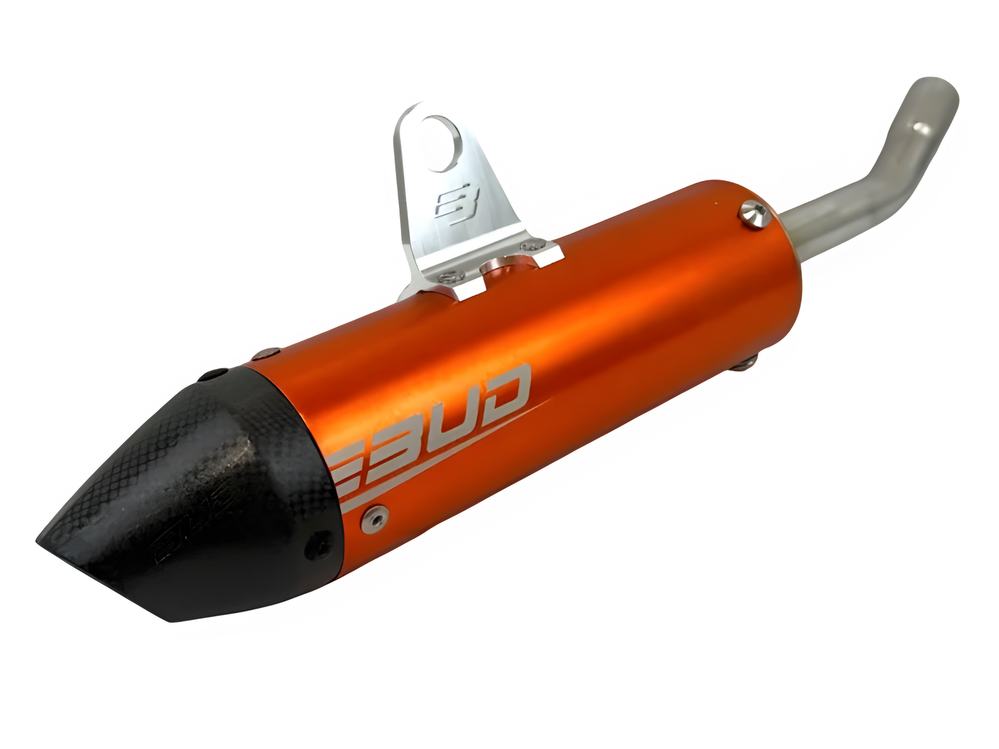 BUD Racing Aluminium Lyddæmper til 2 Takts Maxi Modeller