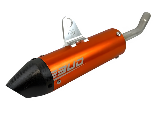 Bud Racing Aluminium Maxi Exhaust Silencer (2-Stroke)