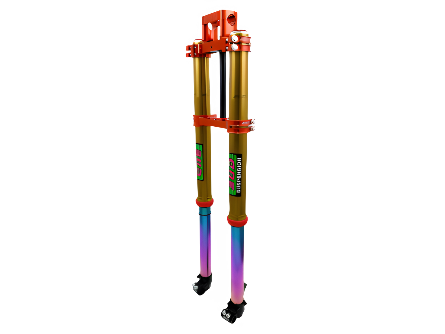 Bud Racing Mini Complete Front Fork Set 85cc - Front Forks - mx4ever