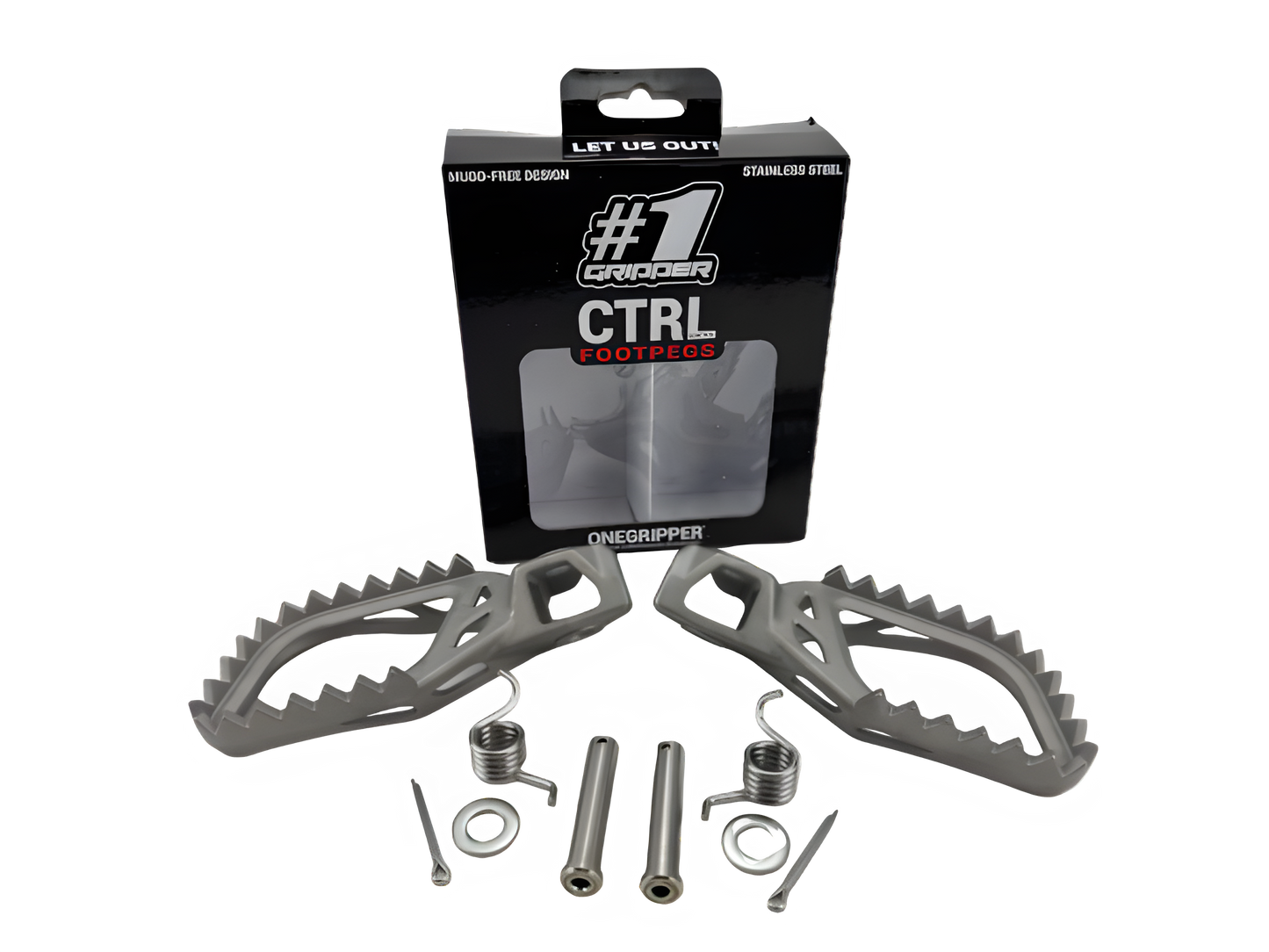 Onegripper Maxi CTRL (Control) Footpegs - Footpegs - mx4ever