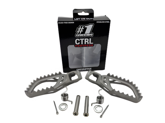 Onegripper Maxi CTRL (Control) Footpegs - Footpegs - mx4ever