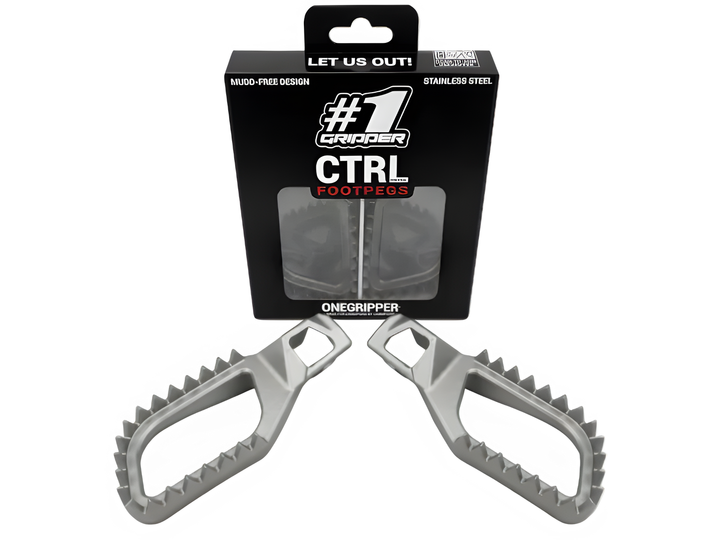 Onegripper Maxi CTRL (Control) V2 Footpegs