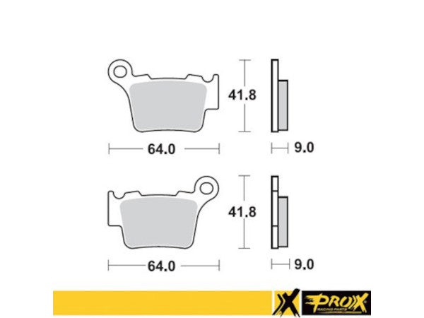 ProX Maxi Standard Rear Brake Pads - Brakes - mx4ever