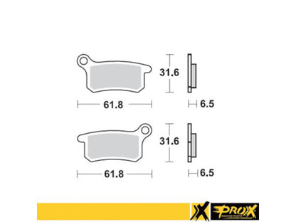 ProX Mini Standard Brake Pads - Brakes - mx4ever